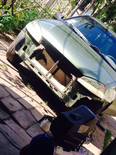 Антикорозийка передка 2 и пневмогудок — Lada Калина универсал, 1,6 л ...