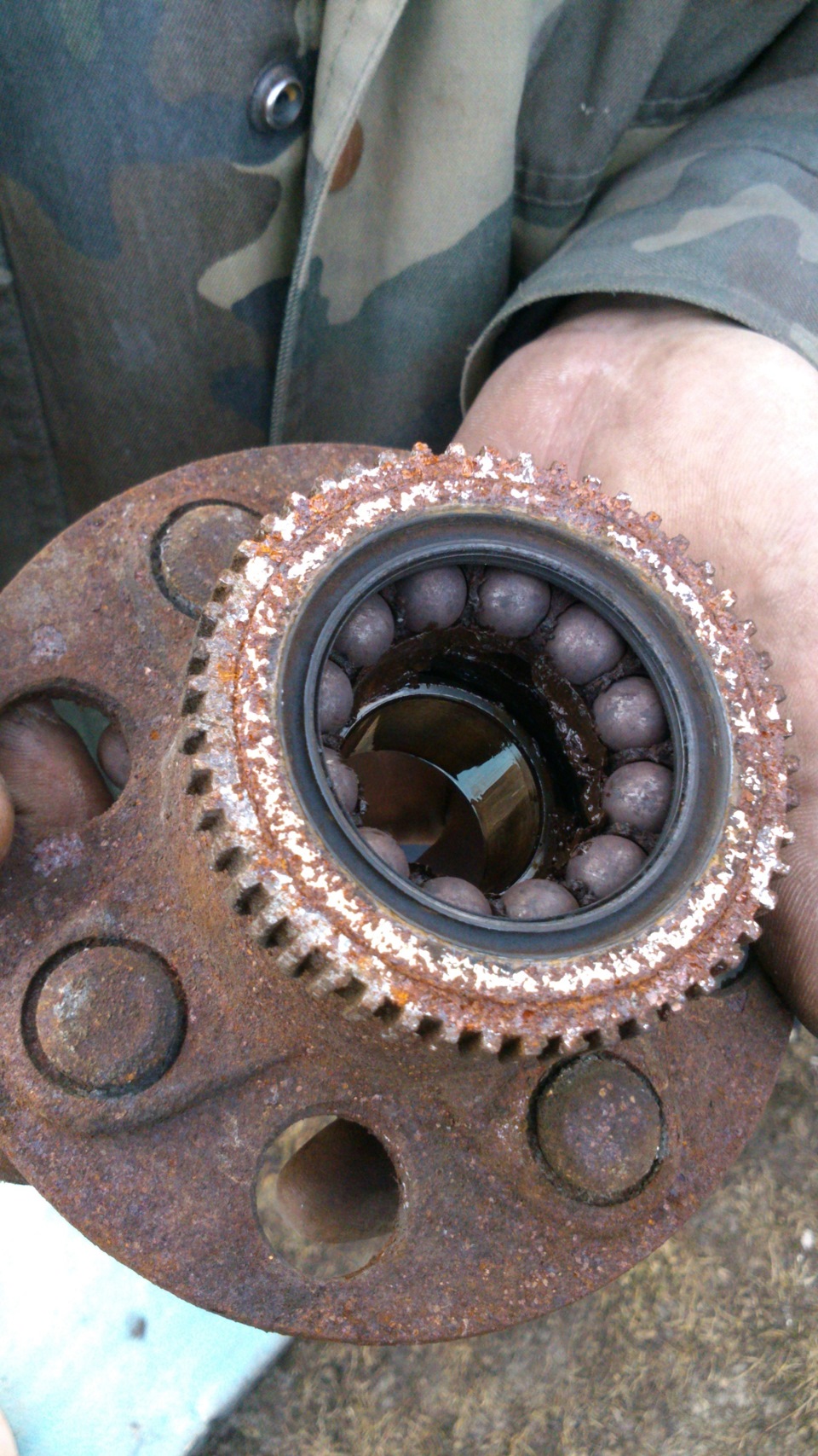 замена тормозных дисков и избавление от ржавчины — Honda Civic ...