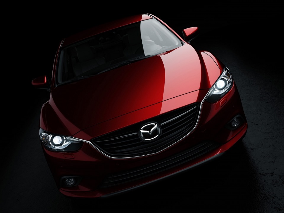 Mazda бордовая без смс