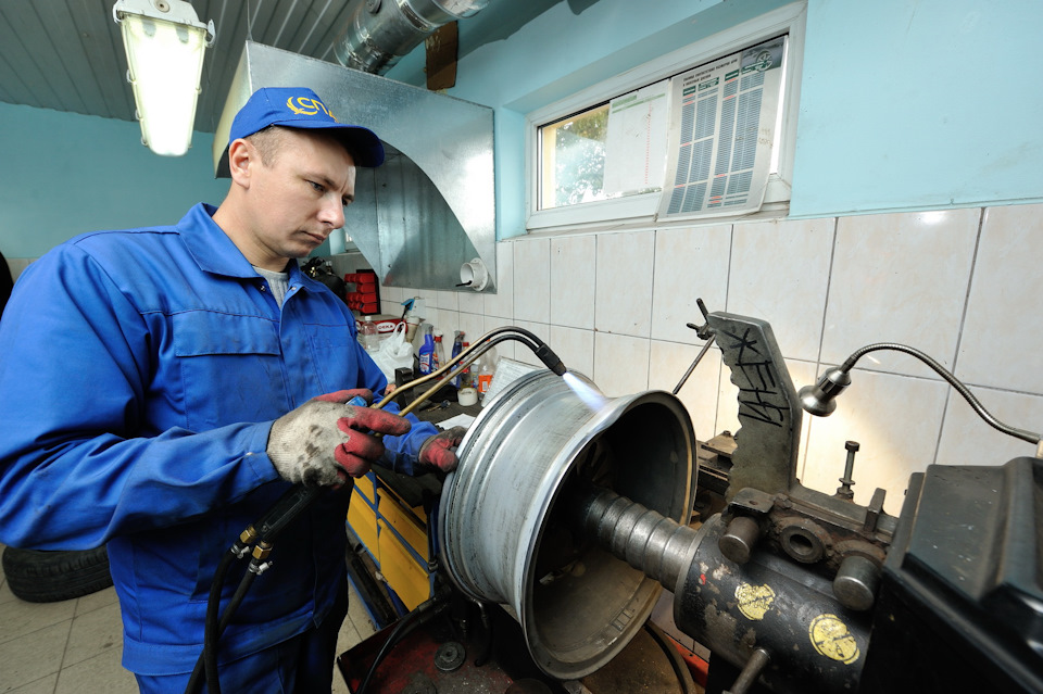 Ремонт и правка дисков в Могилеве | Аргонная сварка | Раскатка дисков ...