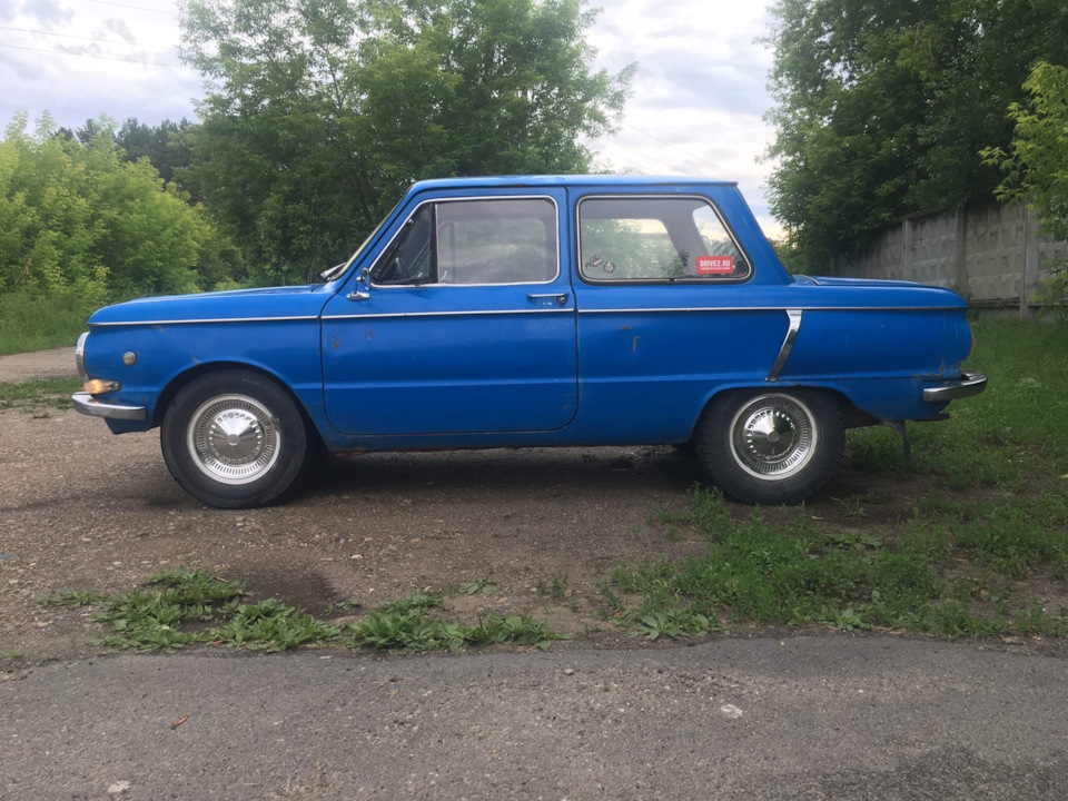 Последние штрихи. Колпаки декор на ЗАЗ — ЗАЗ 968, 1,1 л, 1979 года ...