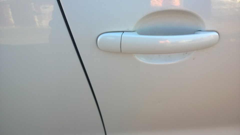 Облез хром на ручках дверей что делать - фото