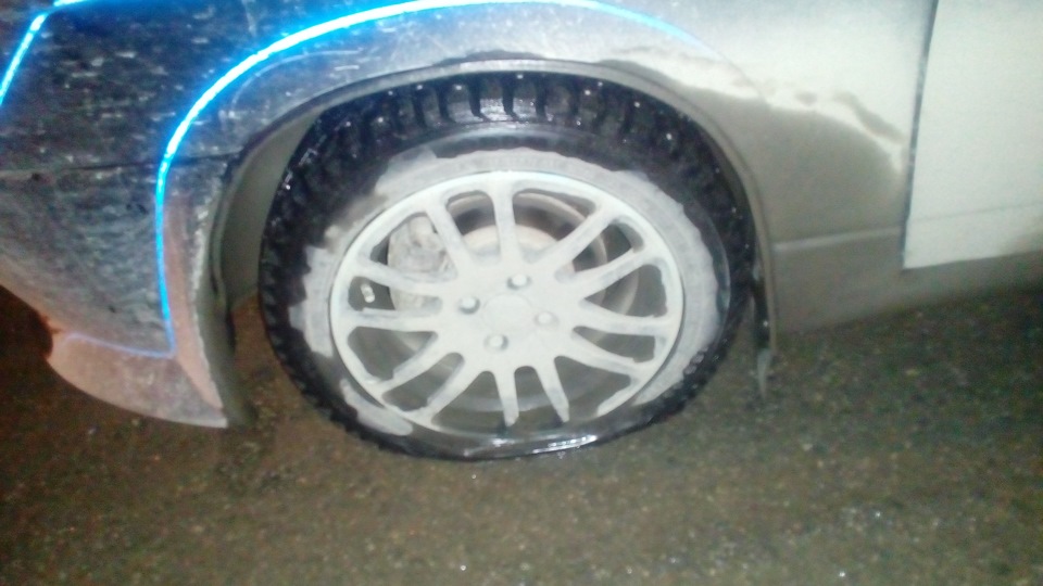 Пробила колесо, продолжение. Да будет суд… — Lada 21124, 1,5 л, 2004 ...