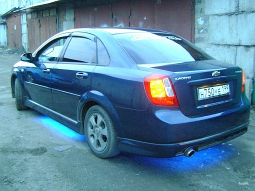 Tuning Chevrolet Lacetti Blue