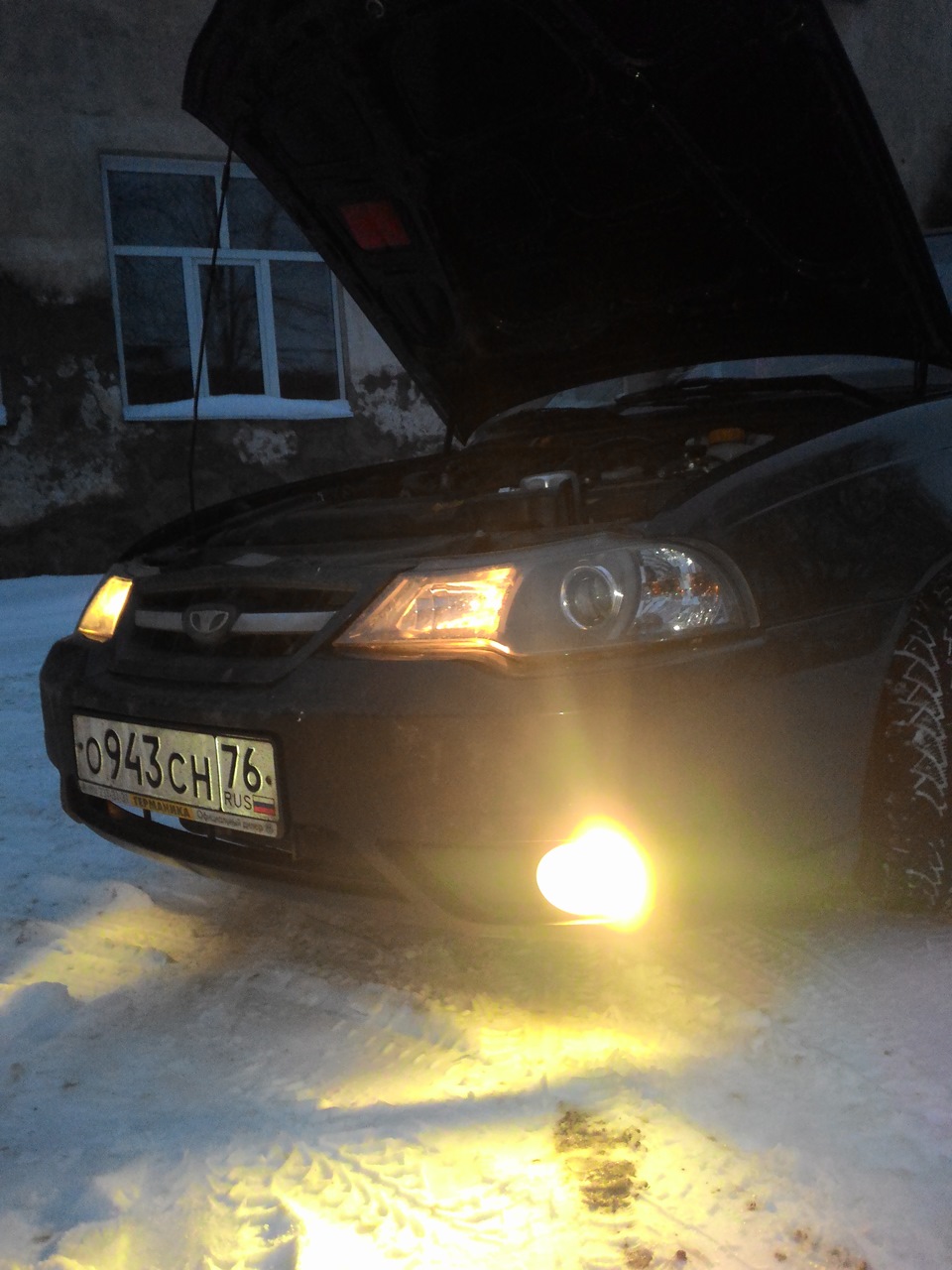 дальний свет и поворотники — Daewoo Nexia (N150), 1,6 л, 2010 года ...