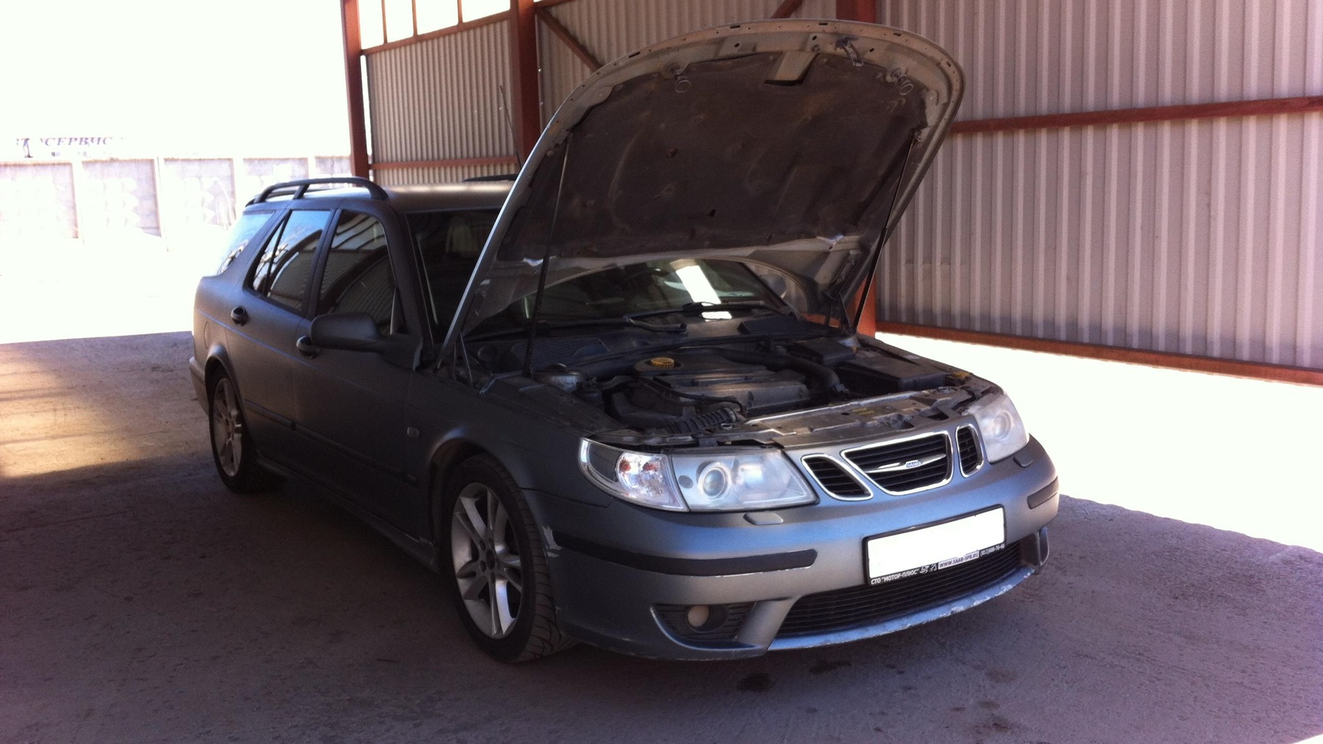 Saab 9-5 2.3 бензиновый 2004 | Уже не Arc еще не Aero на DRIVE2