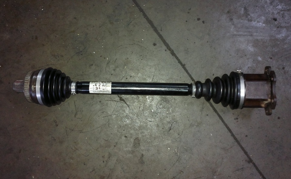 Чистим поддон, лямбда-зонд, опора, трипойд. — Audi A4 Avant (B6), 1,8 л ...