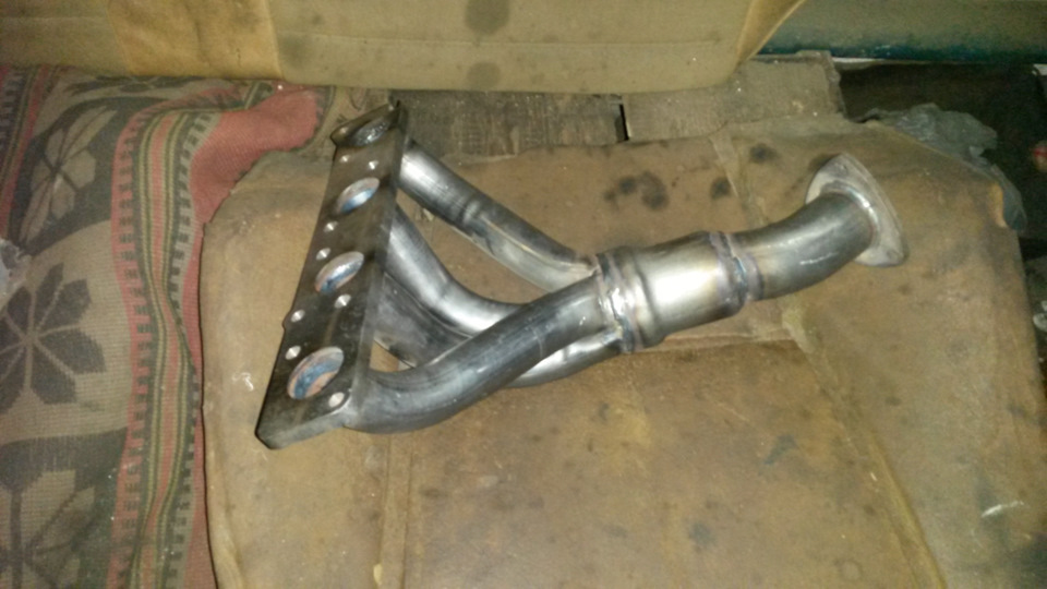 Пробило катушку зажигания, а так же вставка вместо катализатора. — Lada ...