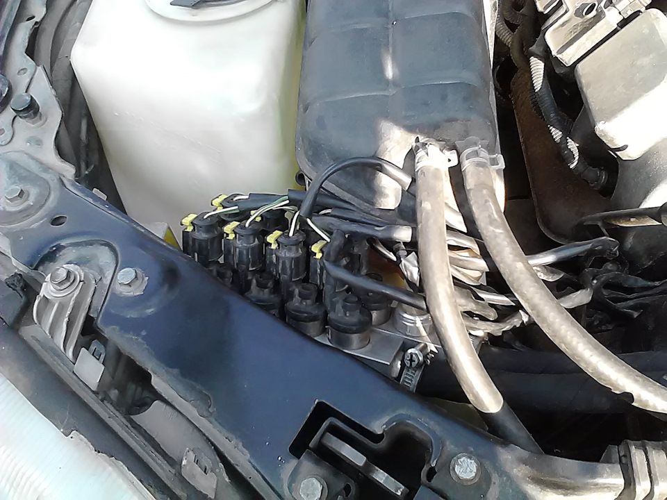 Замена шлангов ГБО — Mercedes-Benz S-class (W220), 5 л., 2000 года ...