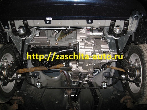 Защита картера и КПП "ALFECO" для Lada Granta (Гранта) с 2011 г ...