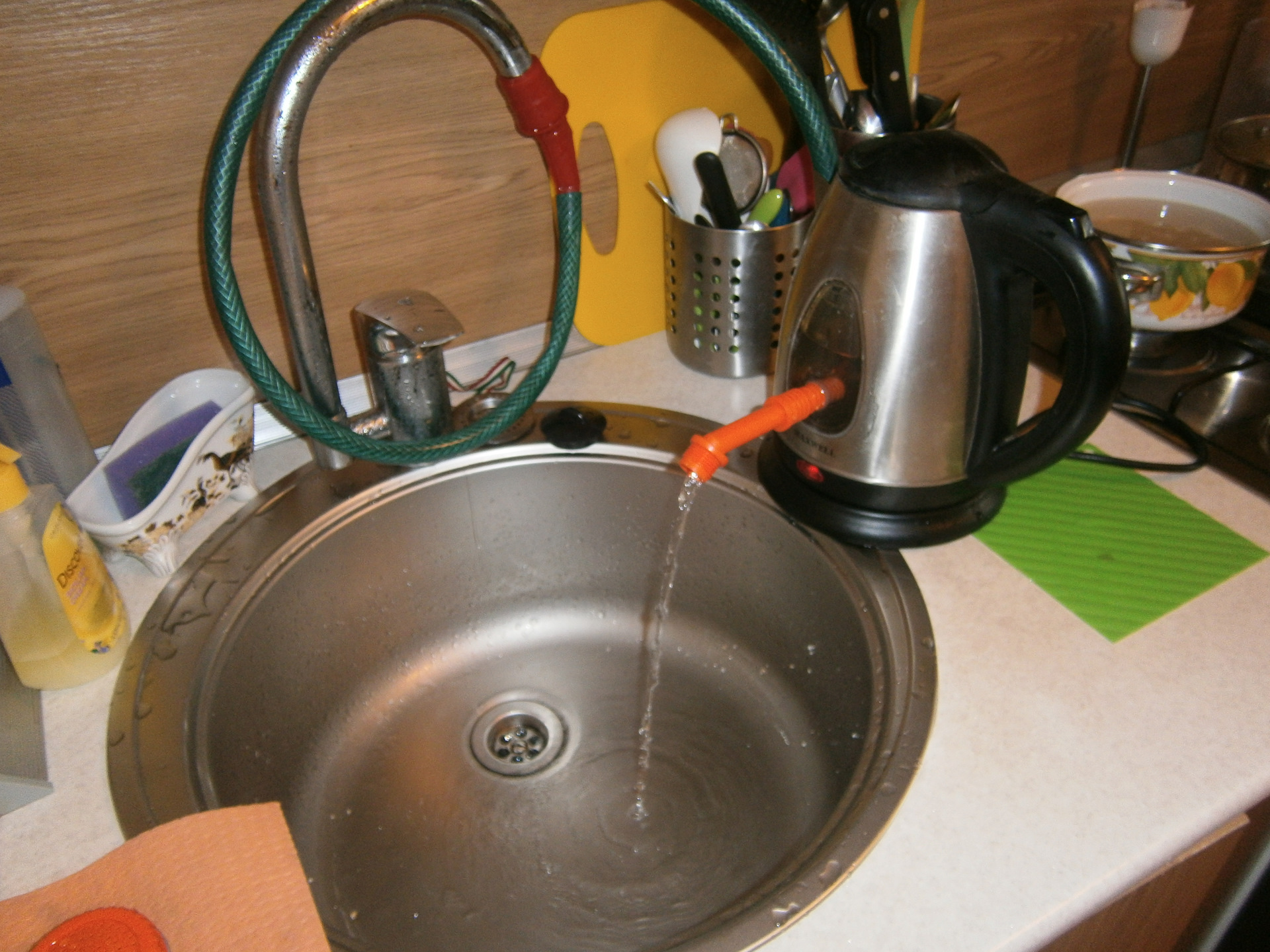 Водонагреватель мытья посуды