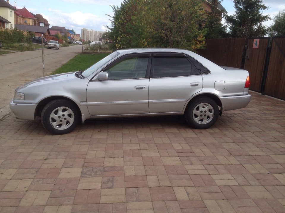 Литье и новая лампа ксенона — Toyota Sprinter (110), 1,5 л, 1998 года ...