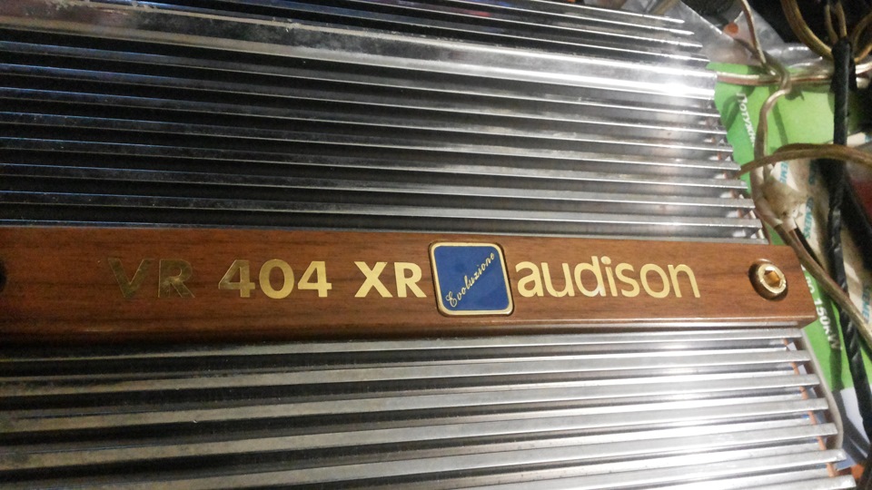 audison vr404xr Evoluzione
