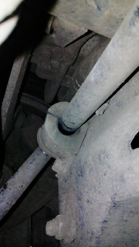 Втулки стабилизатора — пора менять? — Mitsubishi Outlander (3G), 2 л ...