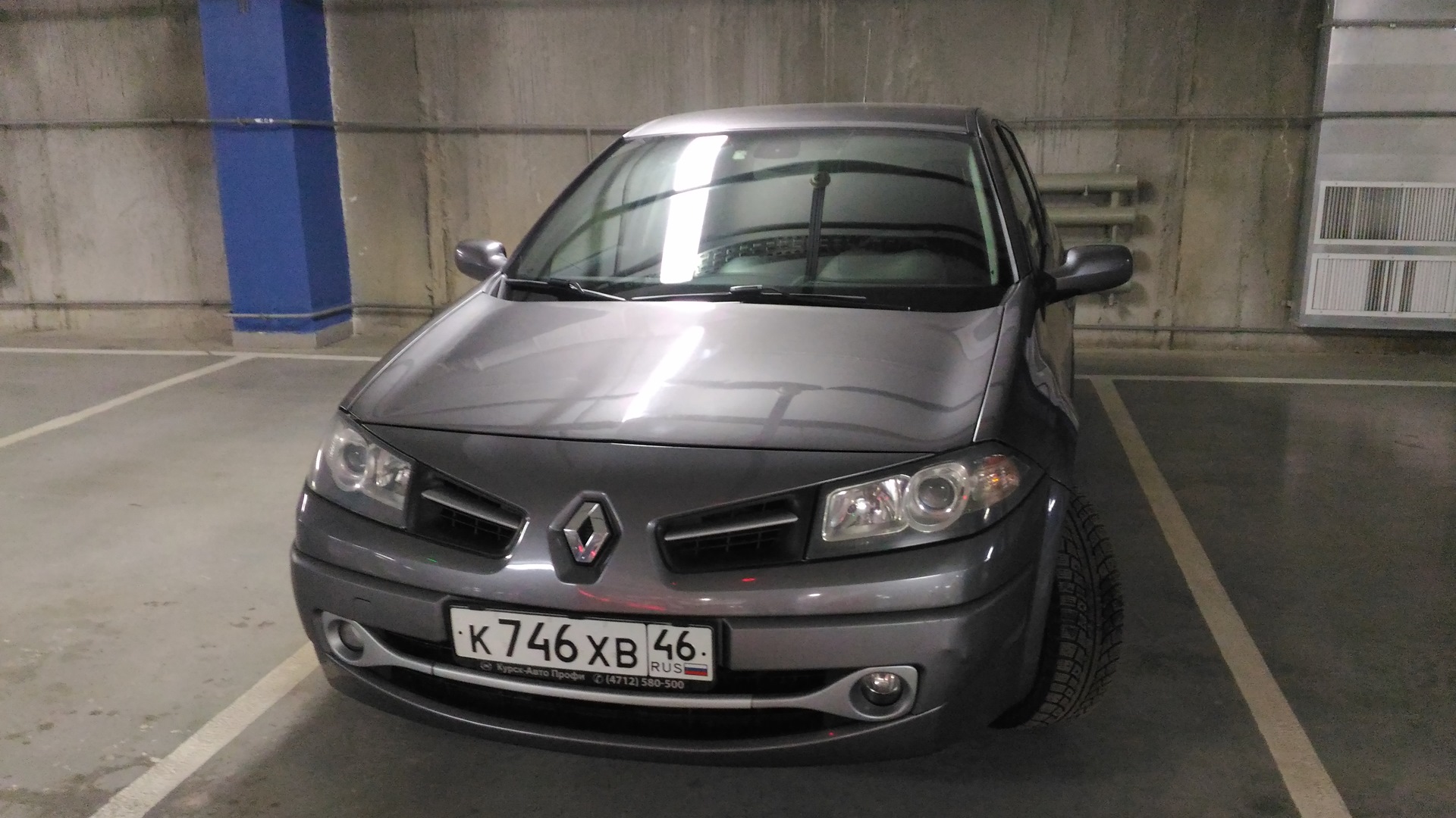 Renault Megane II 1.6 бензиновый 2009 | Серая Кассиопея на DRIVE2