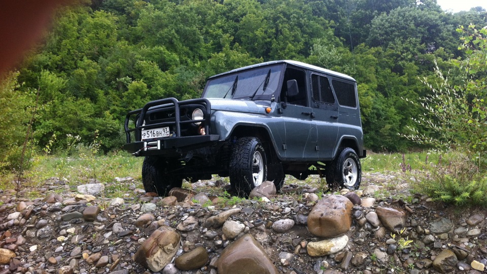 УАЗ 315195 Hunter бензиновый 2005 | бампера риф на DRIVE2