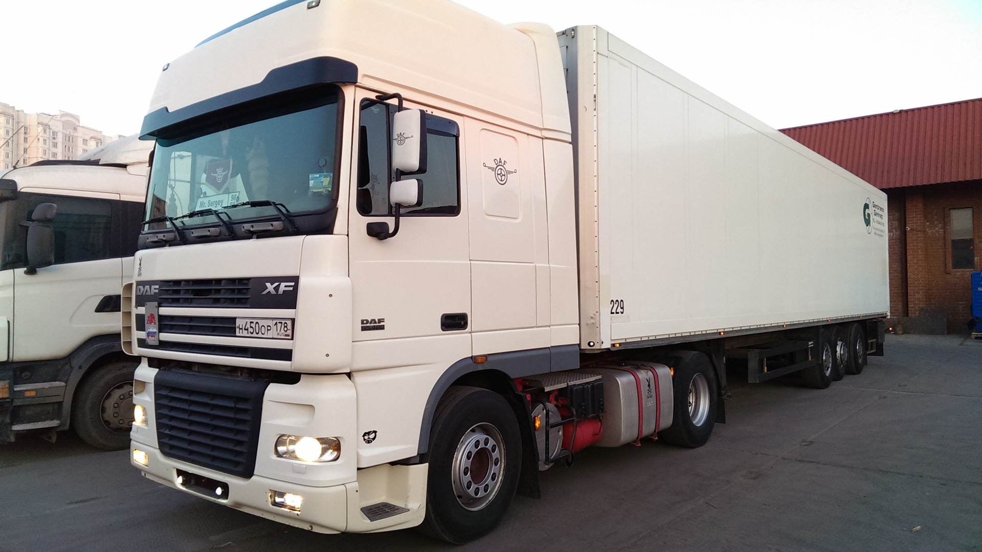 Daf XF 95 white Dutch | white Dutch на DRIVE2