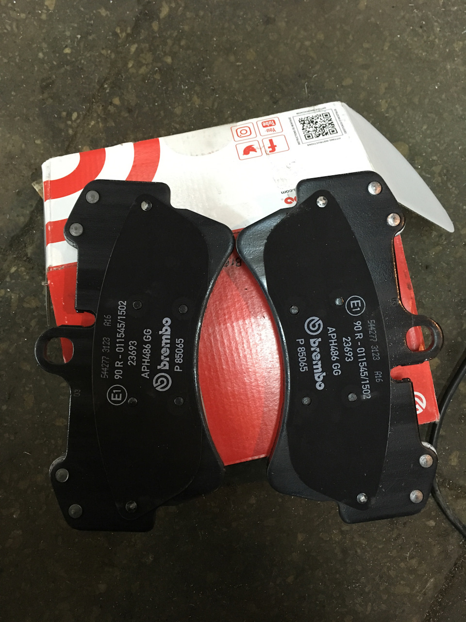 P85065 Тормозные колодки brembo | Запчасти на DRIVE2