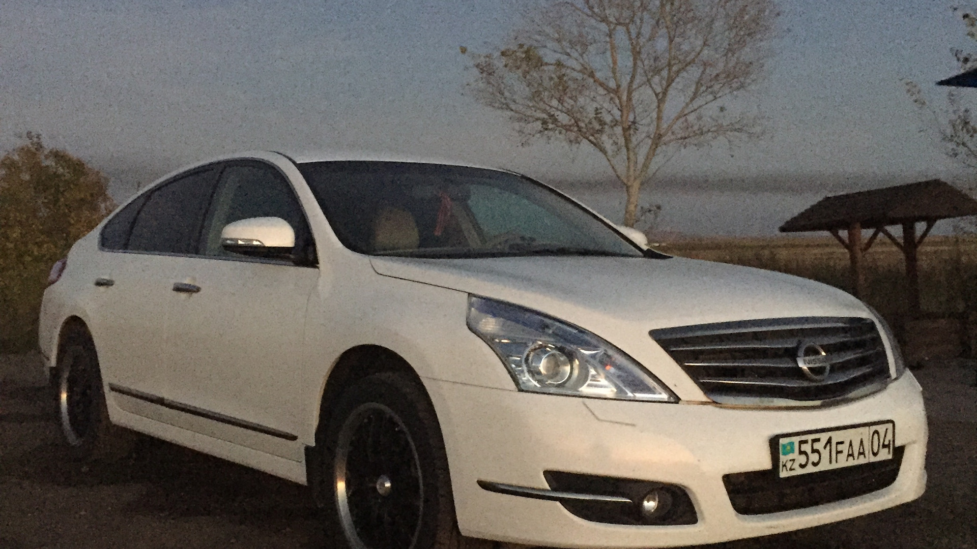 Nissan Teana (J32) 2.5 бензиновый 2013 | White-on-White на DRIVE2