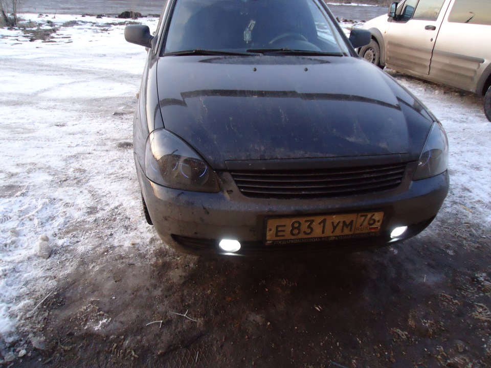 Подарок на 8 Марта! Ксенон в ПТФ) — Lada Приора седан, 1,6 л, 2010 года ...