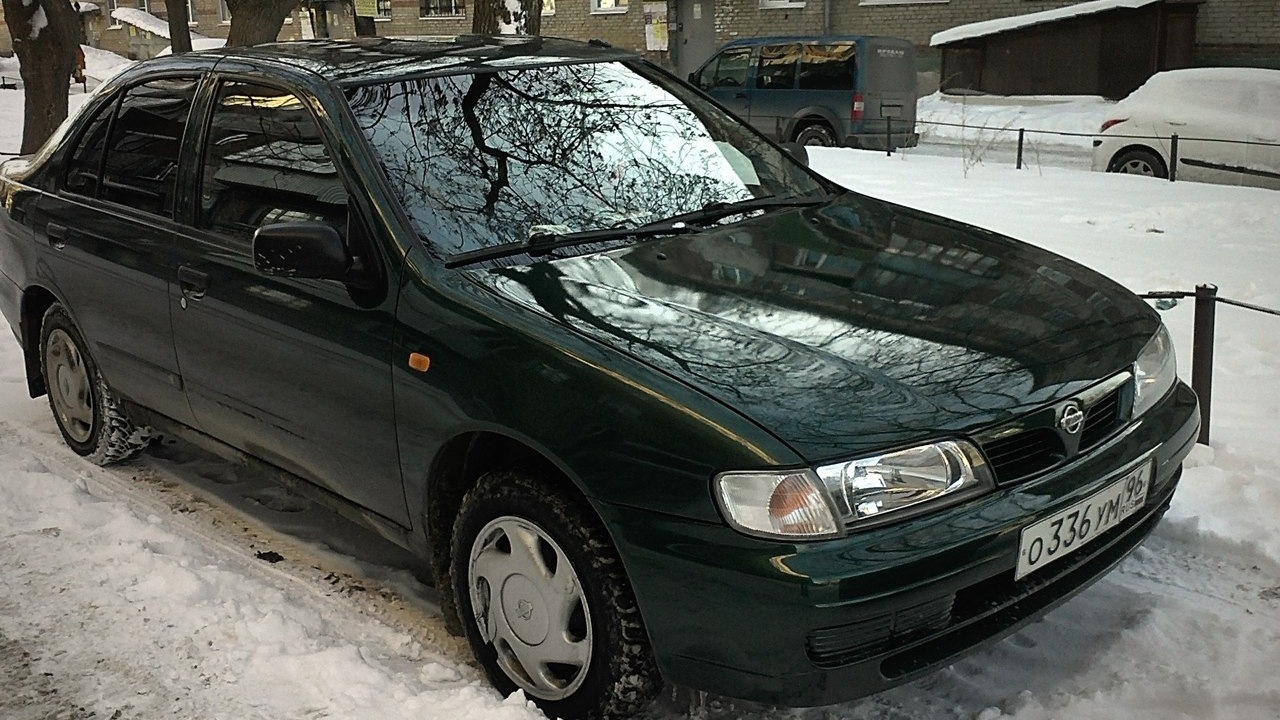 Nissan Almera I (N15) 1.6 бензиновый 1997 | Первая машина) на DRIVE2