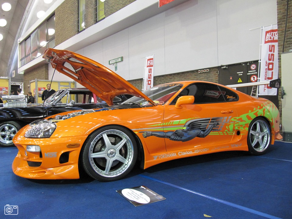 Toyota Supra a80 Форсаж