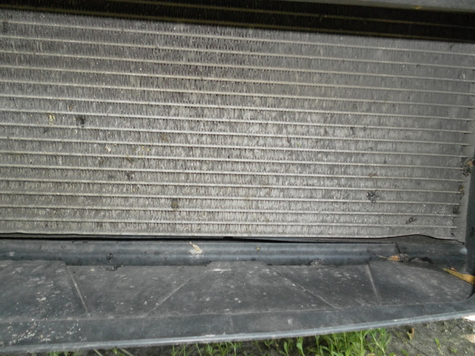 Чистка радиатора. Сетка на решетку. — DRIVE2