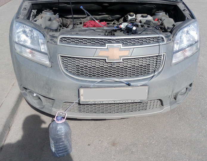 Насос для откачки масла через трубку масляного щупа продолжение ...