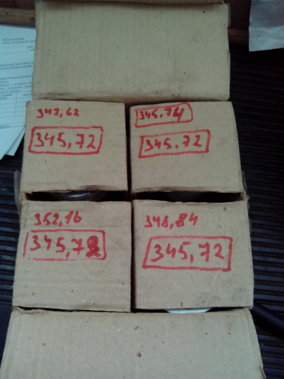 РАЗВЕСОВКА ПОРШНЕЙ — Lada 21124, 1,6 л, 2005 года | тюнинг | DRIVE2