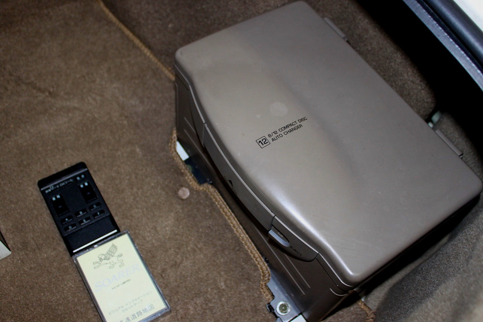 Система Technics. Часть 3. CD 86 года. — Toyota Soarer (2G), 3 л, 1987 ...