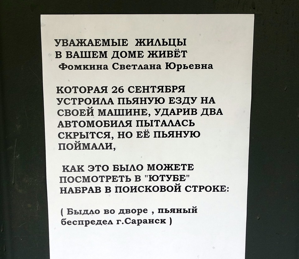 ПЬЯНОЕ ЖЕНСКОЕ ТЕЛО за РУЛЁМ и ХОМЯЧОК ГАИШНИК — Сообщество «DRIVE2  Саранск» на DRIVE2