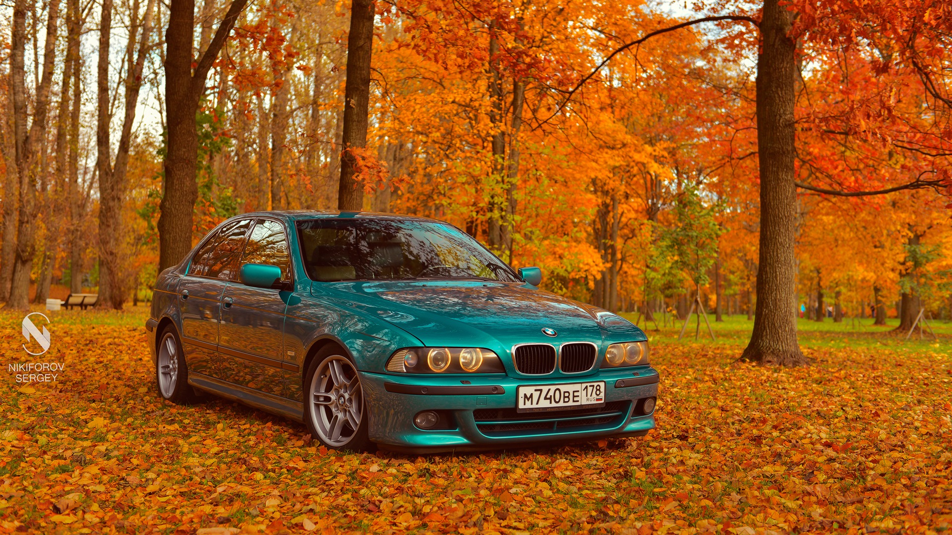 BMW e39 осень