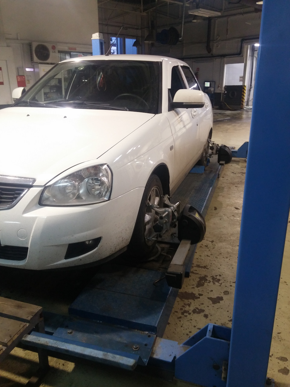 Развал-схождение — Lada Приора седан, 1,6 л, 2014 года | своими руками ...
