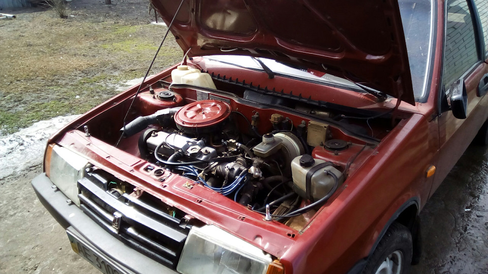 Перенос АКБ в багажник ВАЗ 2108-115 . Часть 1. — Lada 21099, 1,5 л ...