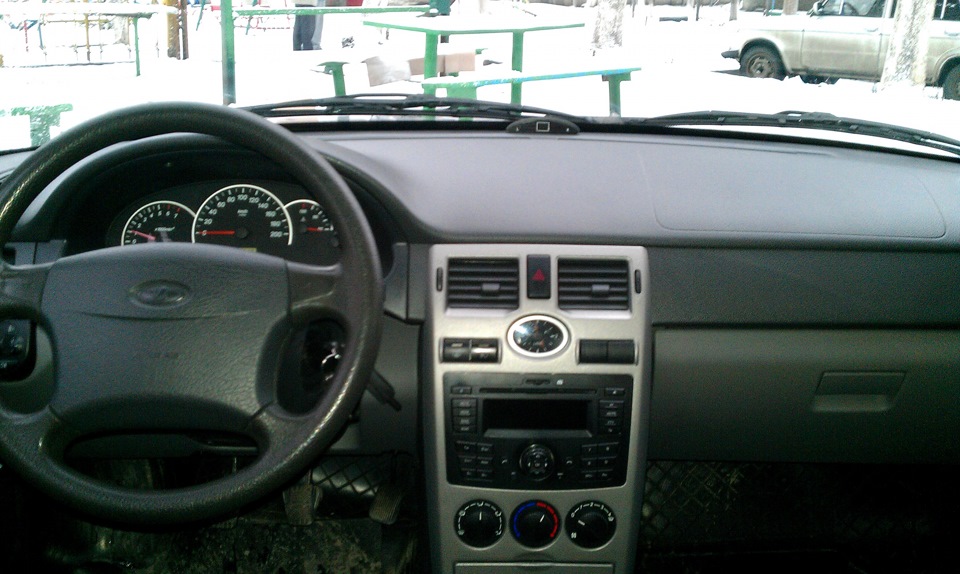 Штатная магнитола на Лада Приора — Lada Приора седан, 1,6 л, 2010 года ...