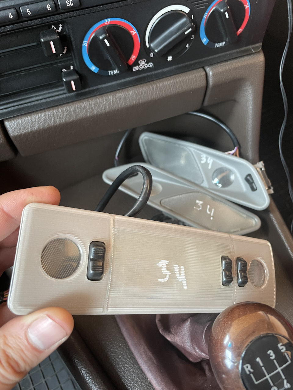 Подсветка салона е34 рест на дорест — BMW 5 series (E34), 2,8 л, 1988 ...