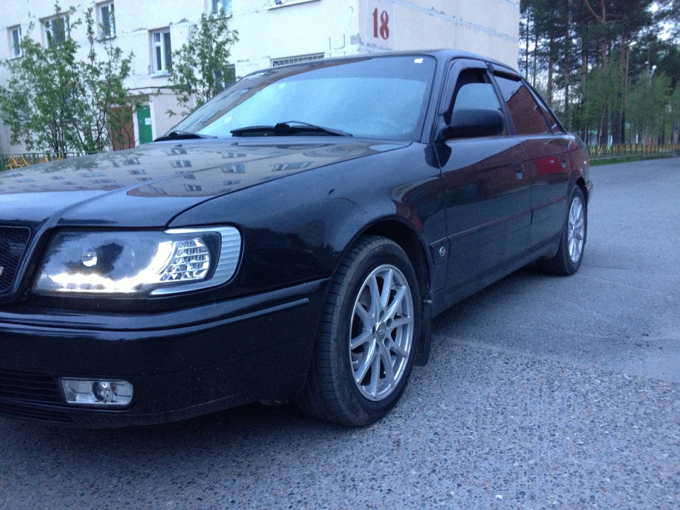 ПОставил пружины FK -35mm + Стойки Каяба Excel-G — Audi 100 (C4), 2,3 л ...