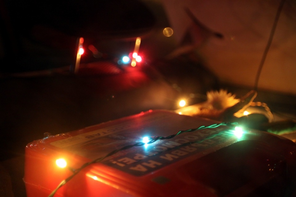 гирлянда в салон автомобиля можно ли.