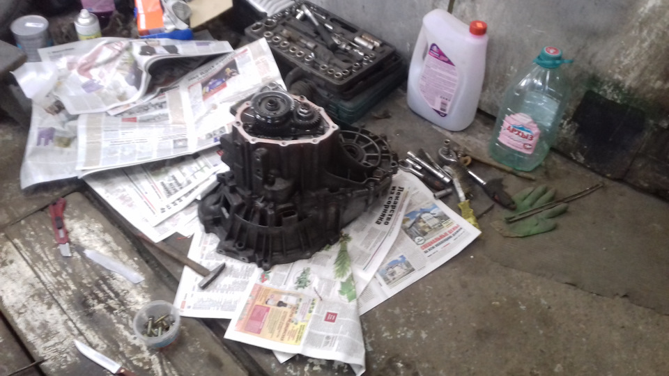 Ремонт коробки. Тойота Королла 1.6, 2006 г. — DRIVE2