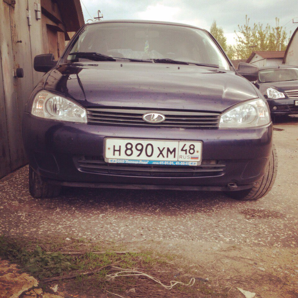 Пригубил калину — Lada Калина Хэтчбек (1G), 1,4 л, 2009 года | тюнинг ...