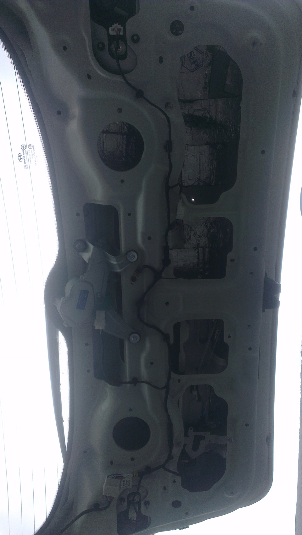 ШВИ часть 2 "Крышка багажника" — Hyundai Santa Fe (2G), 2,4 л, 2011 ...