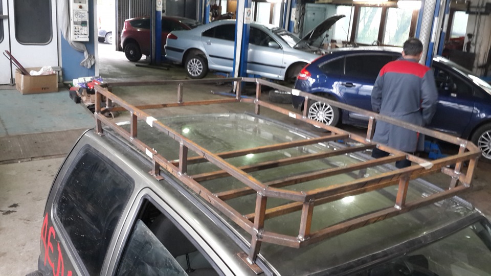 Багажник — Lada Ока 11113, 1 л, 2005 года | визит на сервис | DRIVE2