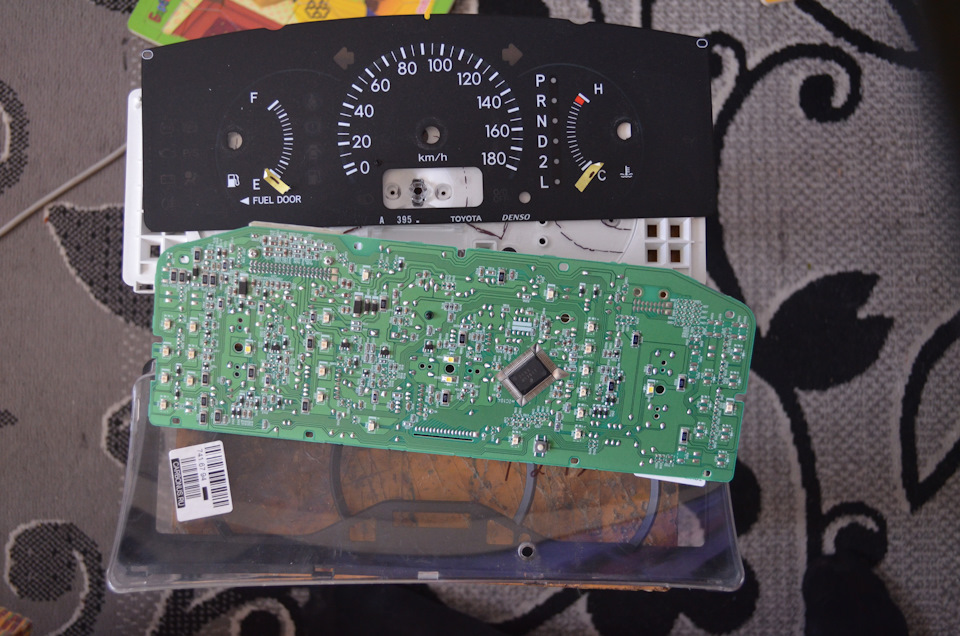 приборная панель с двухканальным блоком розжига на тойоту — DRIVE2