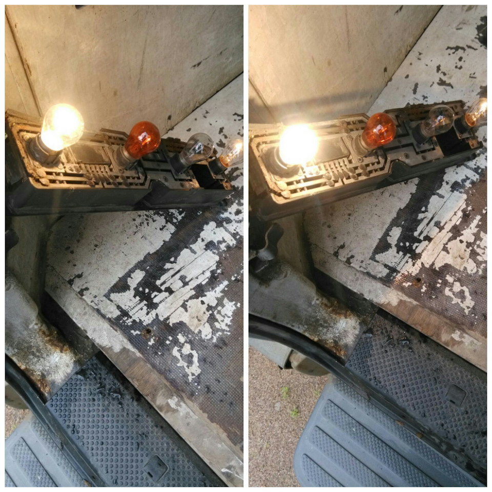 Задний противотуманный фонарь 21w vs 55w — Mercedes-Benz Sprinter (1G ...