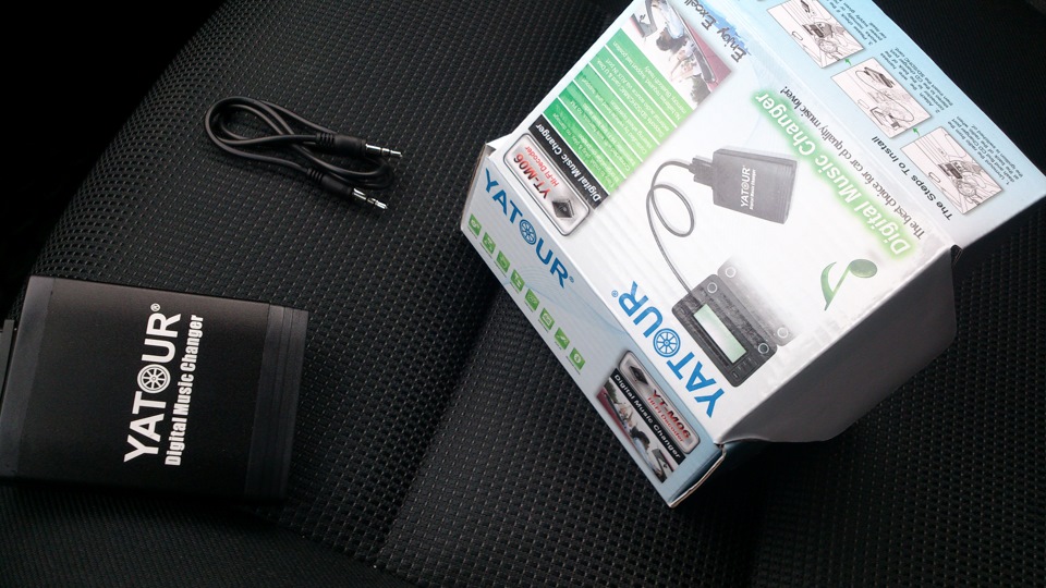 MP3 чейнджер YATOUR YT-M06. — Mazda 6 (1G) GG, 1,8 л, 2006 года ...