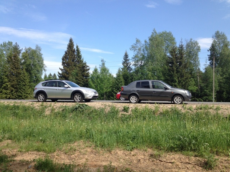Кострома-Ярославль-Вологда — Renault Symbol, 1,4 л, 2004 года ...