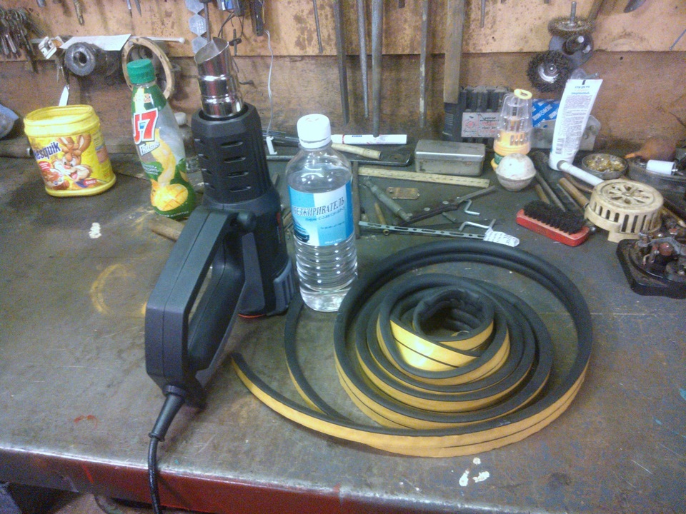 Замена масла, фильта. Уплотнение окон \"СобачникА\" — Toyota Starlet (70 ...