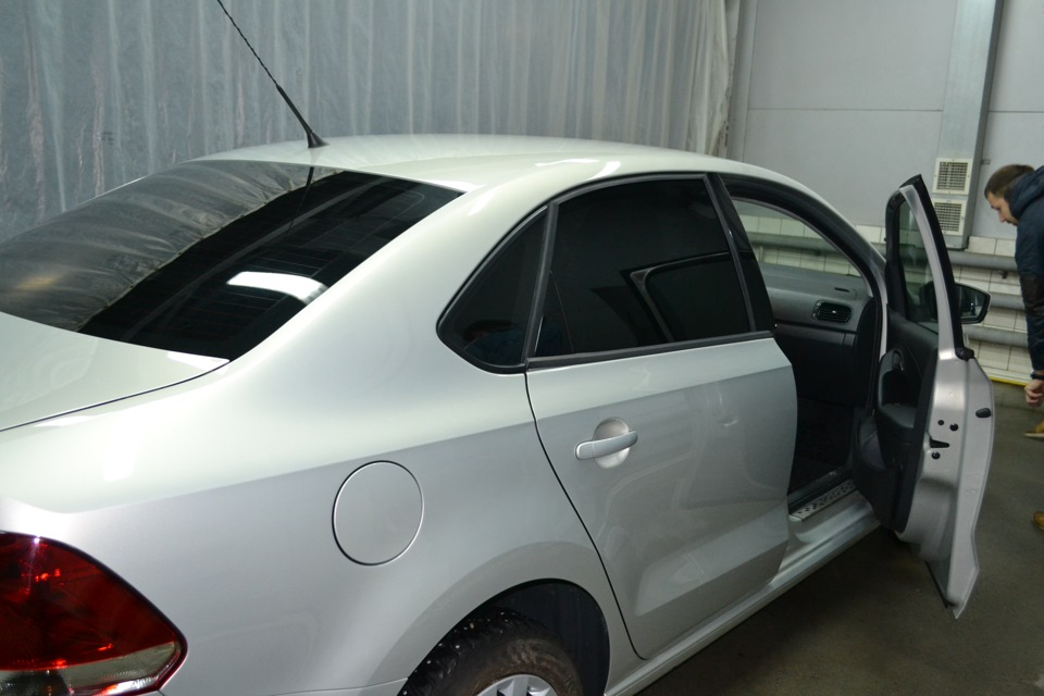 Прощай аквариум… Помогли в Vinyl Studio в г. Пенза — Volkswagen Polo ...