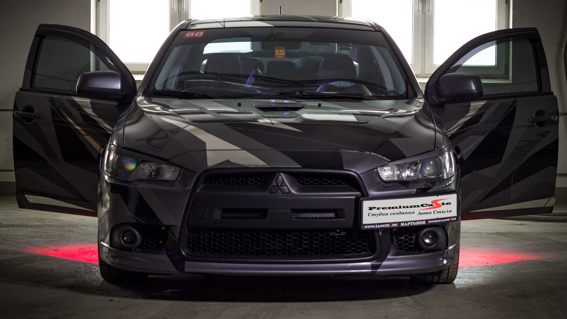 Mitsubishi Lancer Evolution 10 камуфляж