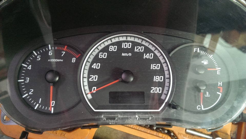 Новый щиток приборов Часть 1 "макет" — Suzuki Swift (2G), 1,8 л, 2008 ...